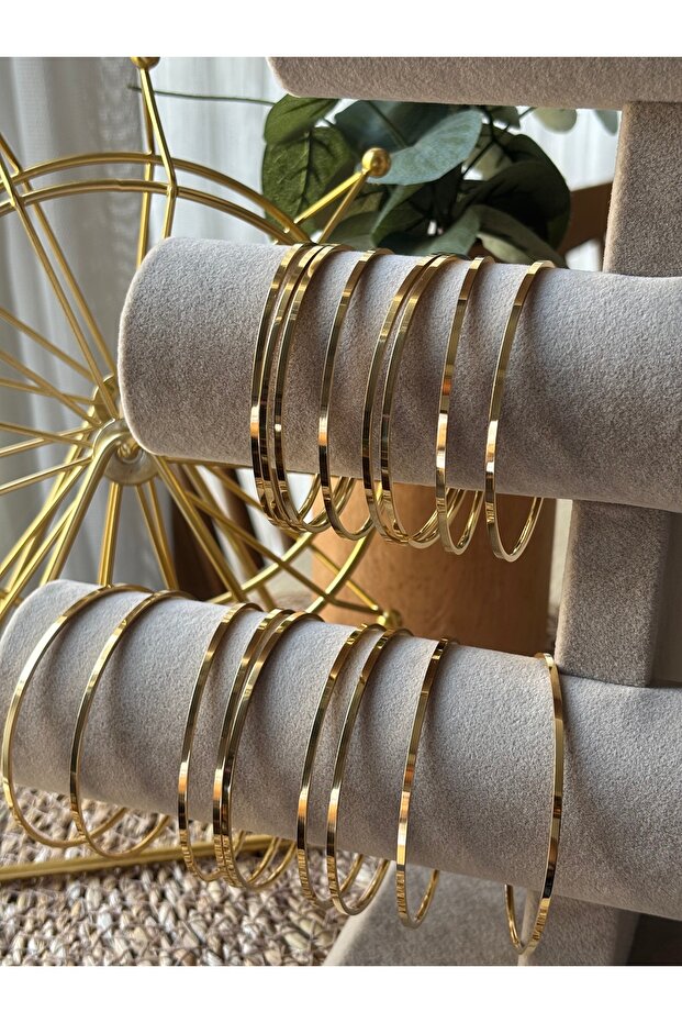 3 lü Çelik Ajda Bilezik - 1