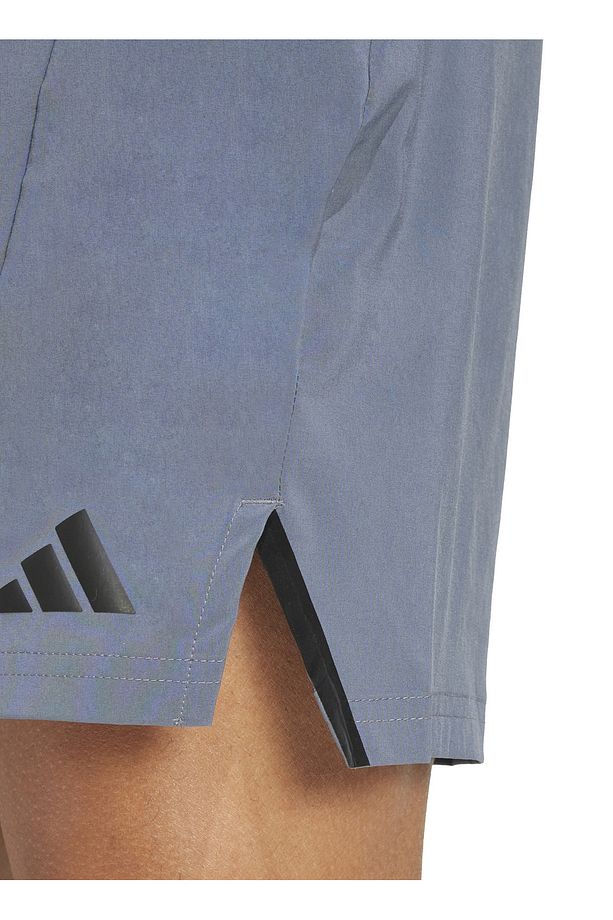 JI8136 D4T SHORT Gri Lastikli Bel Regular Fit Düz Erkek Şort - 4