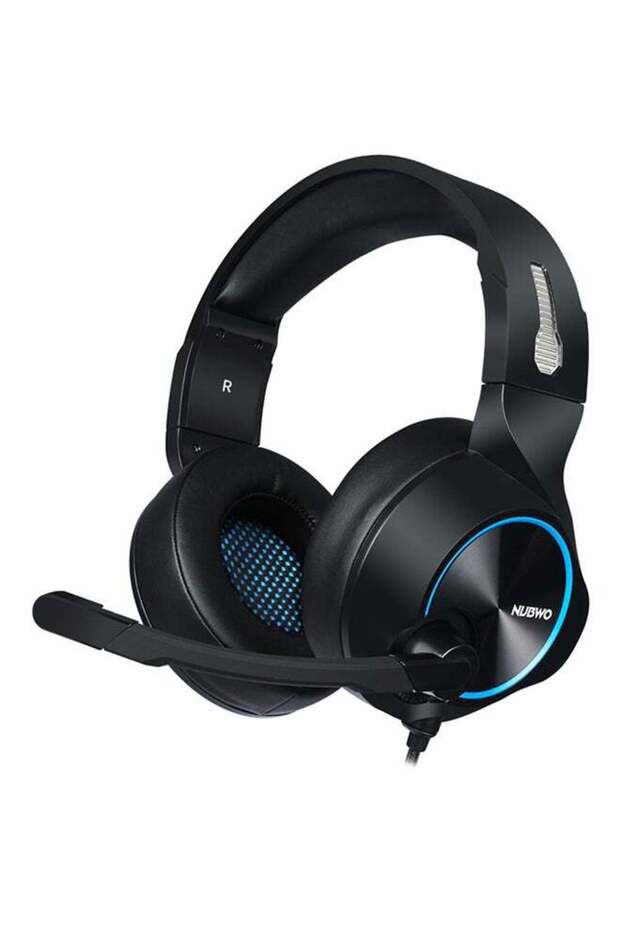 سماعة ألعاب سلكية NUBWO مع ميكروفون لأجهزة PS4/PS5/XOne/XSeries/NSwitch/PC