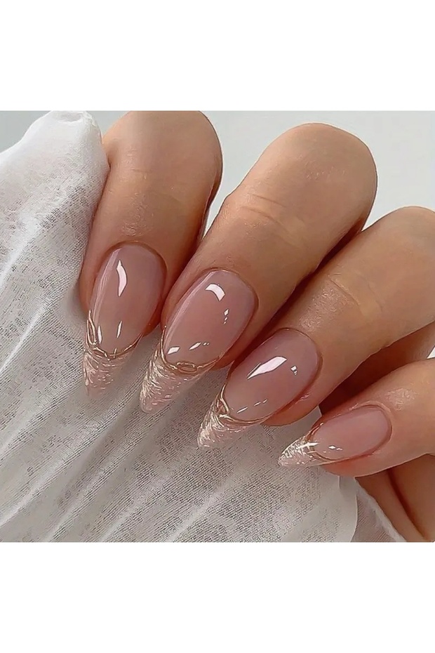 Women's Heart Takma Tırnak - 1