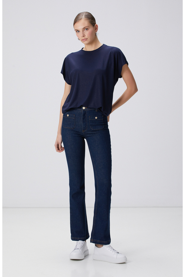 Lacivert T-shirt - 2