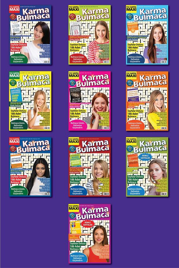 Karma Bulmaca 10'lu Set - 1