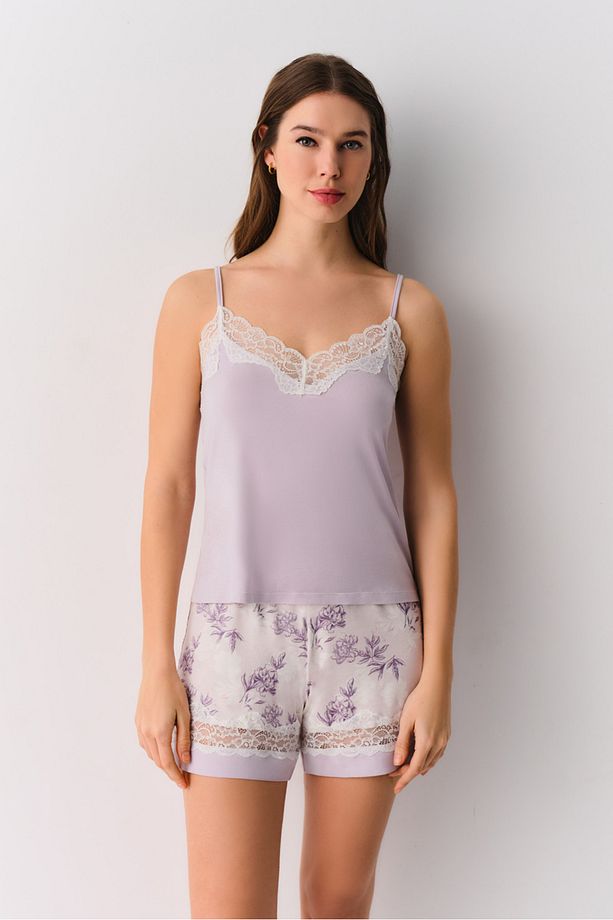 Lenora Şort Pijama Takımı - 1