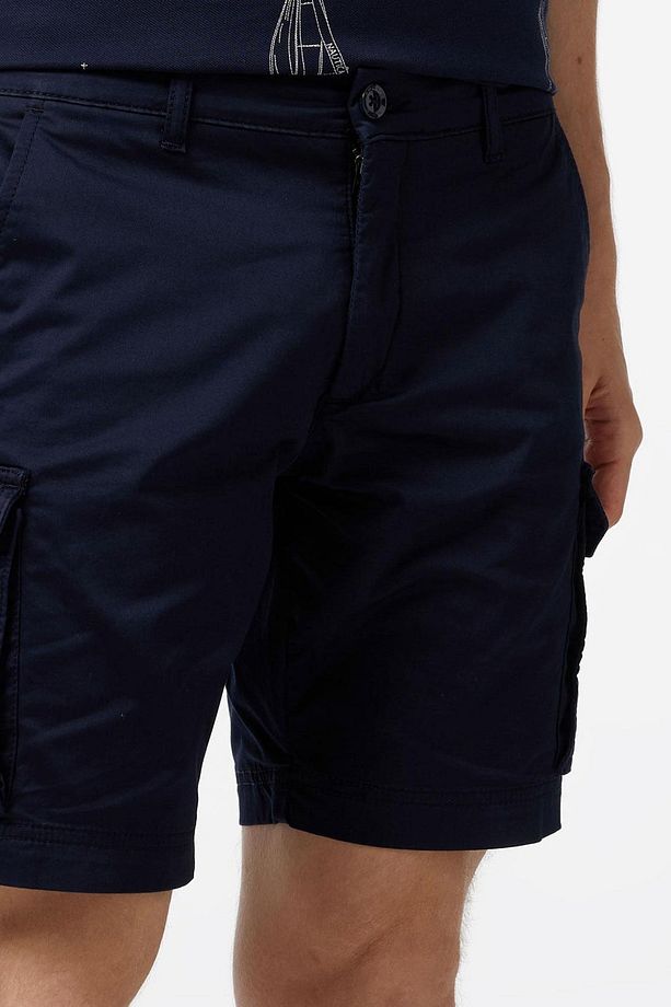 Erkek Regular Fit Şort - Lacivert - 4