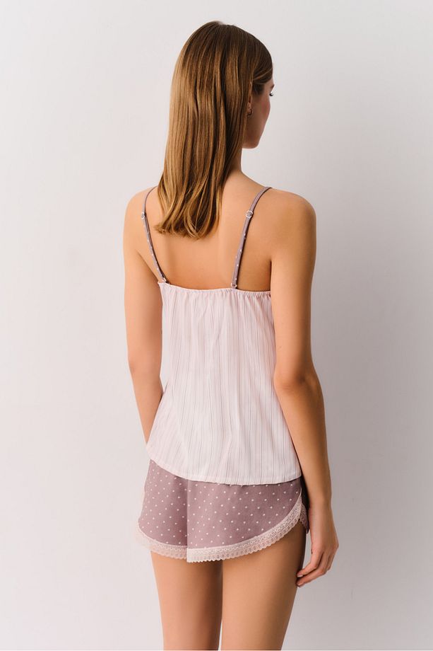 Isabella Şort Pijama Takımı - 4