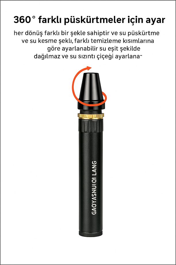 Yüksek Basınçlı Profesyonel Su Tabancası | 3 Mod Sulama - 2