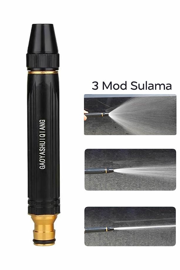 Yüksek Basınçlı Profesyonel Su Tabancası | 3 Mod Sulama - 1