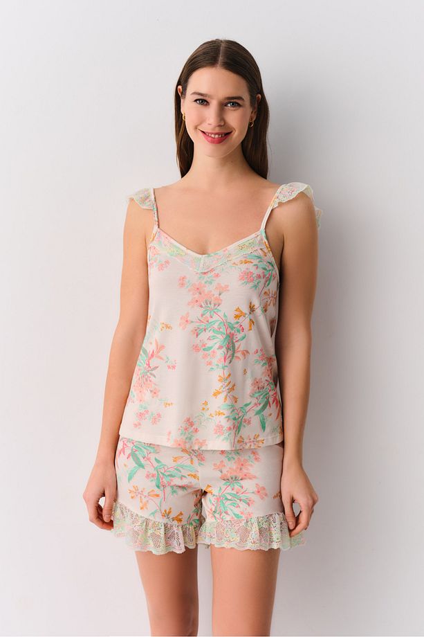 Laila Şort Pijama Takımı - 1