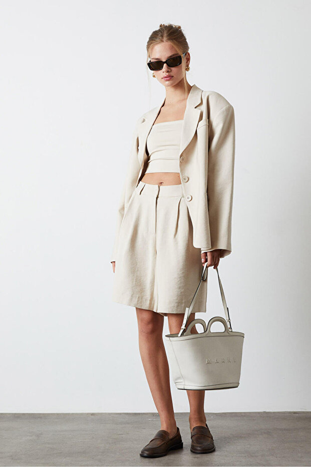 İp Askılı Croptop - 1