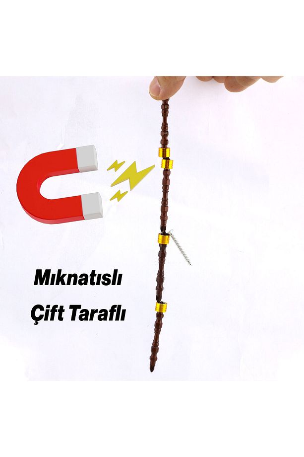 10 Adet (ÇİFT YÖNLÜ) Mıknatıslı Çelik Bits Uç Pz2 65 Mm Vida Yıldız Matkap Vidalama Ucu S2 Çeliği - 3