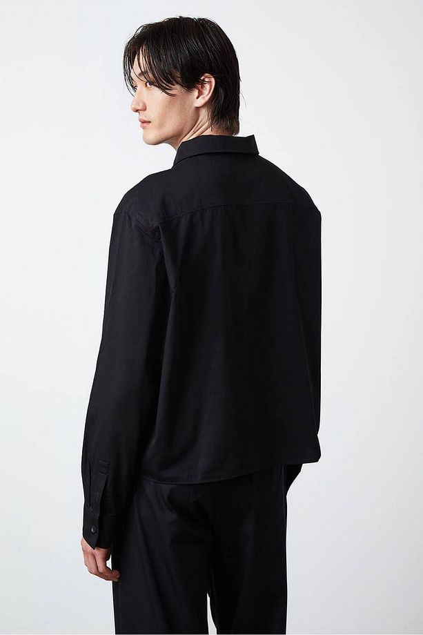 Oversize Poplin Gömlek - 5
