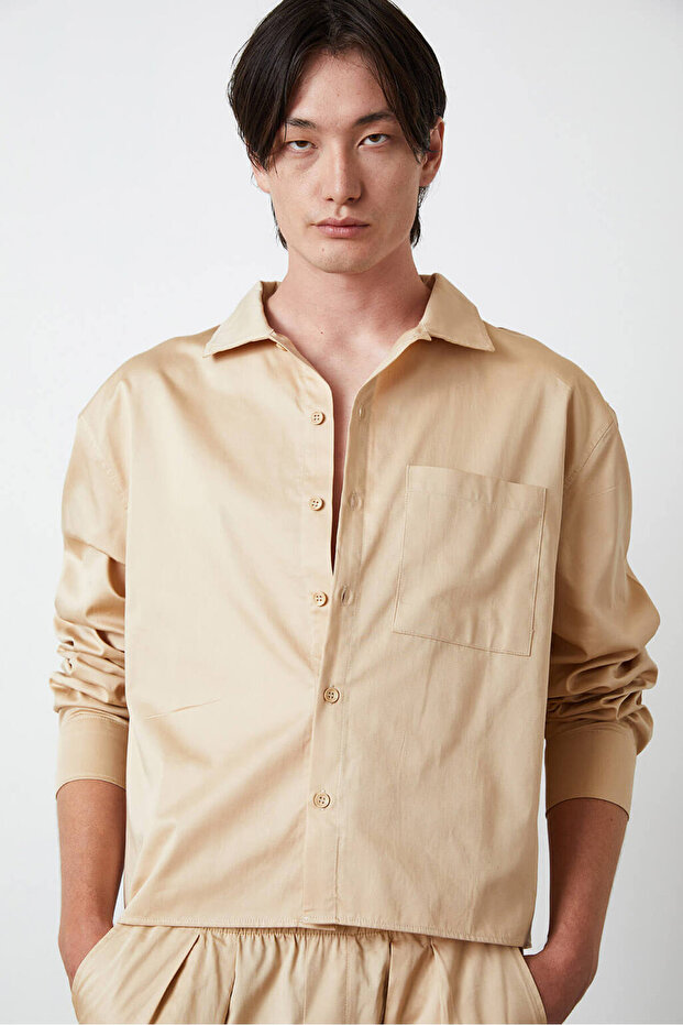 Oversize Poplin Gömlek - 2