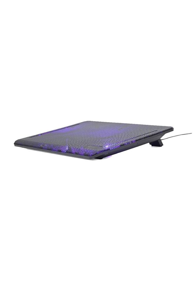 Gembird NBS-2F15-05 Stand, LED, for 15.6" notebook (Black) - 1