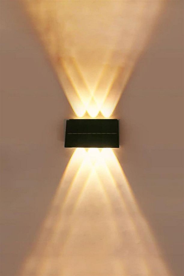 12w Solar Çift Yönlü Duvar Apliği - 1