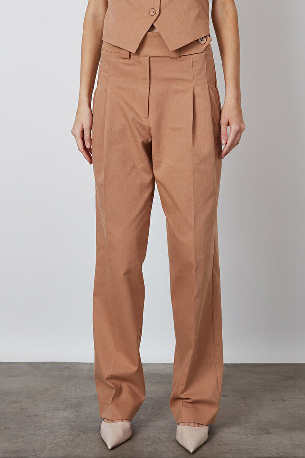 Kemer Detaylı Pantolon - 2