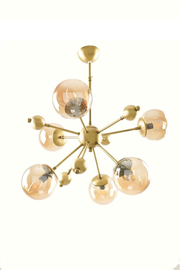 6 Lı Eskitme Kollu Avize - 1