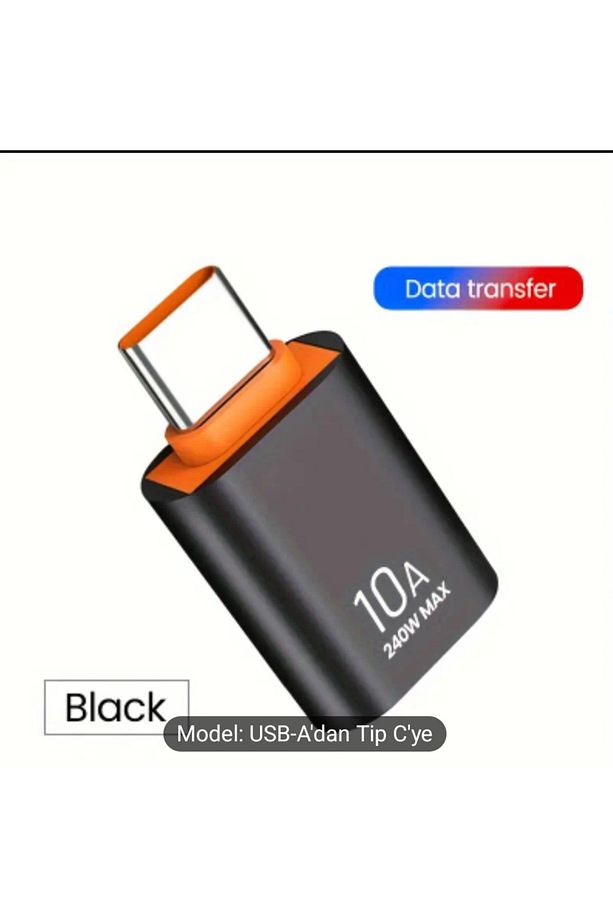2 Adet Güçlü 3.0 Usb A Usb C Type C Data Veri Şarj Aktarımı Hız 36v 10a 240v Metal Kasalı - 4