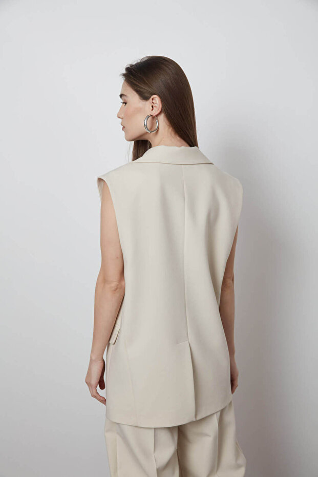 Oversize Yelek - 5