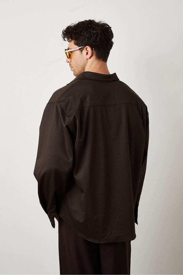 Oversize Cepli Gömlek - 5