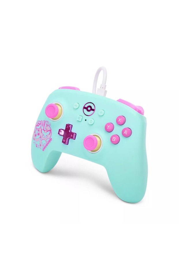 وحدة تحكم سلكية مُحسّنة من PowerA لجهاز Nintendo Switch - بوكيم - 4