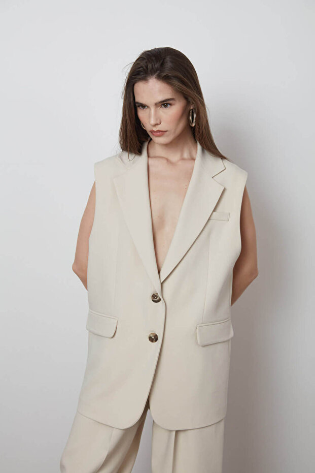 Oversize Yelek - 3