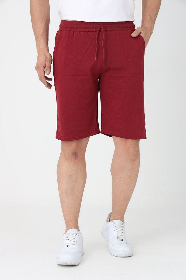 Erkek Pamuklu Penye Şort Regular Fit Şort - 4