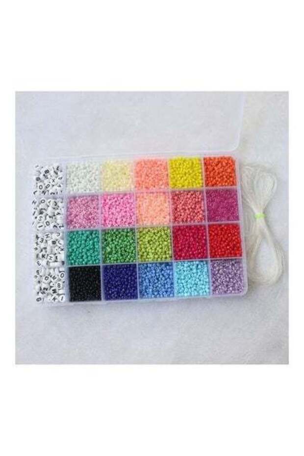 Letter And Mini Seed Bead Set - 5