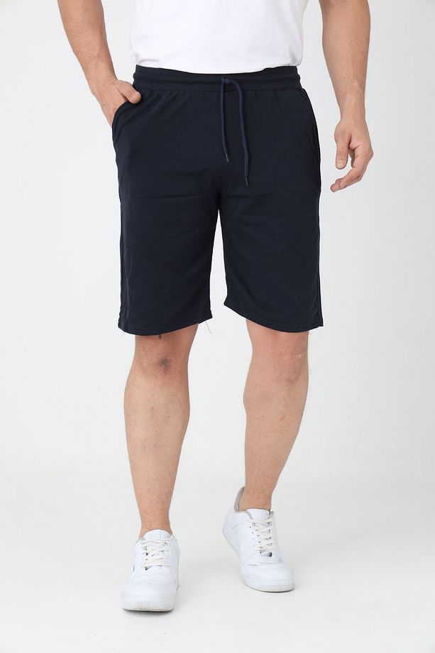 Erkek Pamuklu Penye Şort Regular Fit Şort - 5