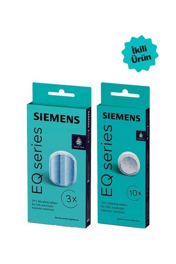 2’Lİ AVANTAJLI PAKET SIEMENS KİREÇ TEMİZLEME TABLETİ & SIEMENS TEMİZLEME TABLETİ - 1