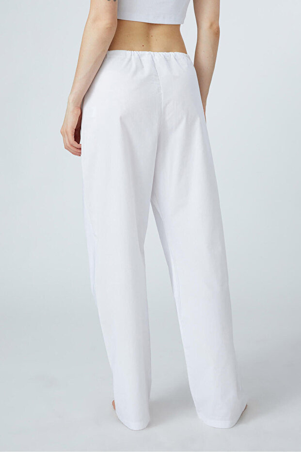 Poplin Pantolon - 4