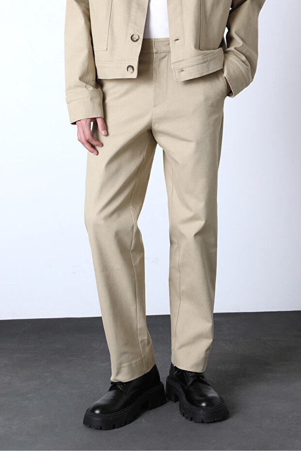 Straight Gabardin Pantolon - 2