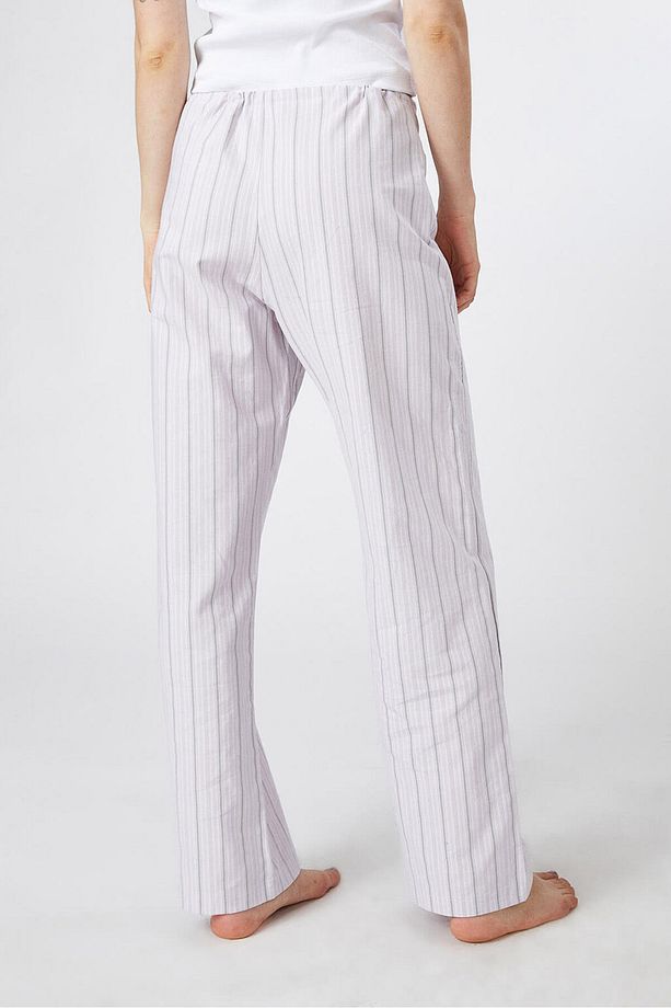 Bağcıklı Poplin Pantolon - 4