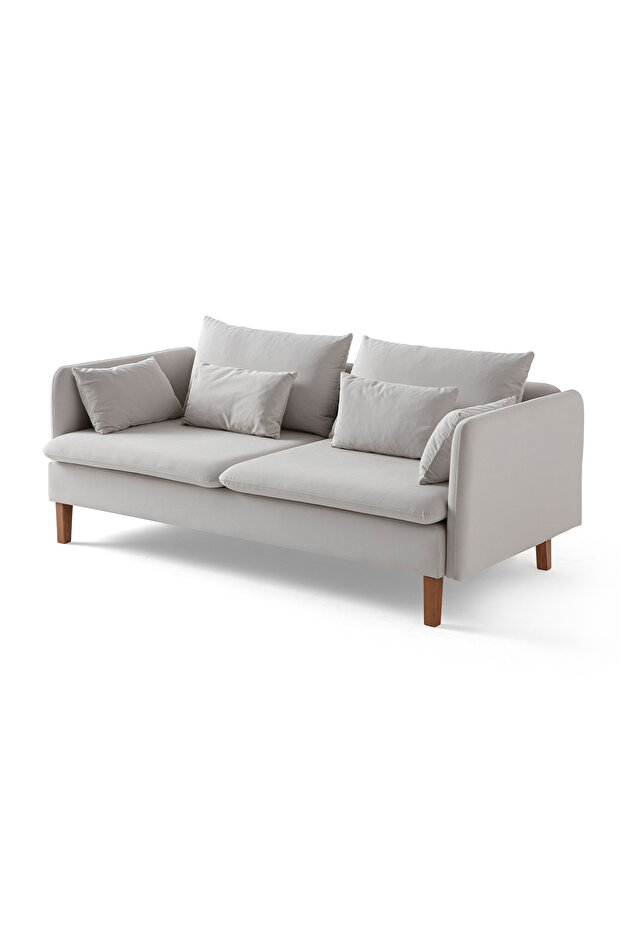 Flexy Üçlü Kanepe KREM - 5