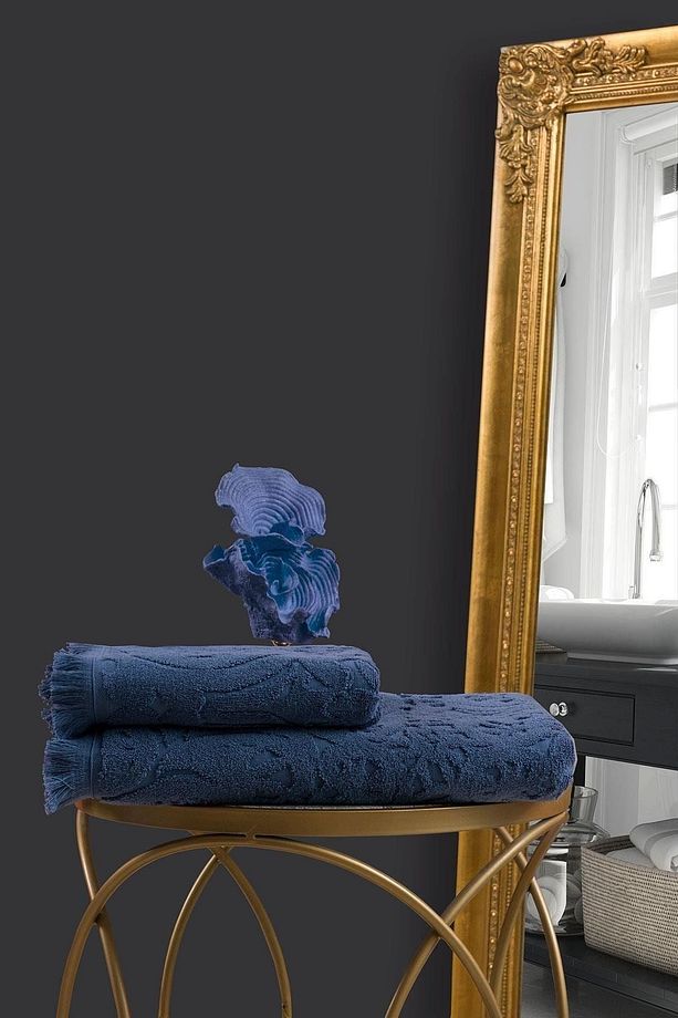 Jakaranda %100 Pamuk Banyo Havlusu 90x150cm - 2