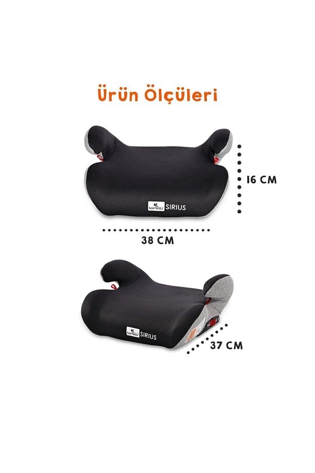 Sirius Fix 22-36 Kg Isofix Yükseltici - Iceberg Green - 7