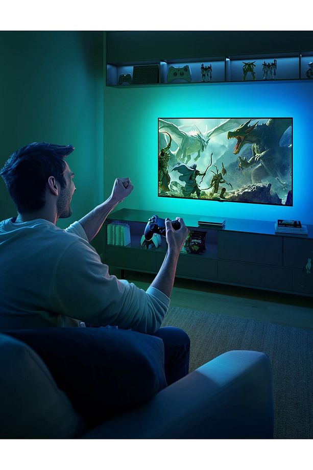 HDMI 2.1 Sync Box AI Kit 2, 8K@60Hz, 4K@144Hz, VRR, RGBIC LED, TV Arka Plan Aydınlatması - 6