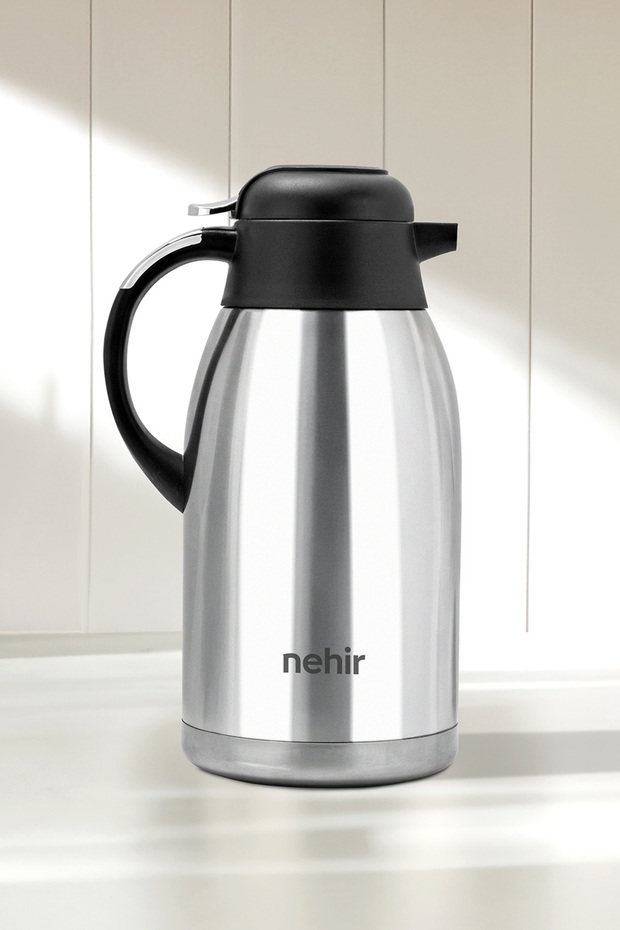 Felix Paslanmaz Çelik Termos 2 Litre - 5