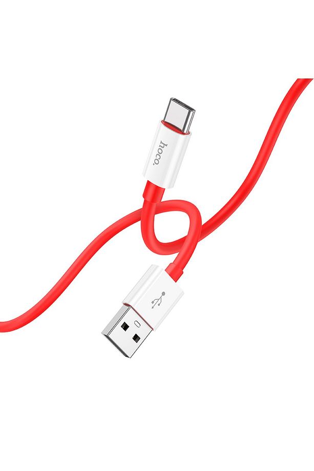 X87 3a Type-c To Usb Iphone Android Uyumlu Hızlı Şarj Veri Kablosu Kırmızı 1 Metre - 2