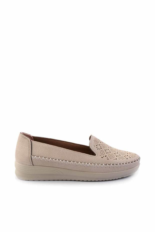 Beige Damen Freizeitschuhe K 01621071909