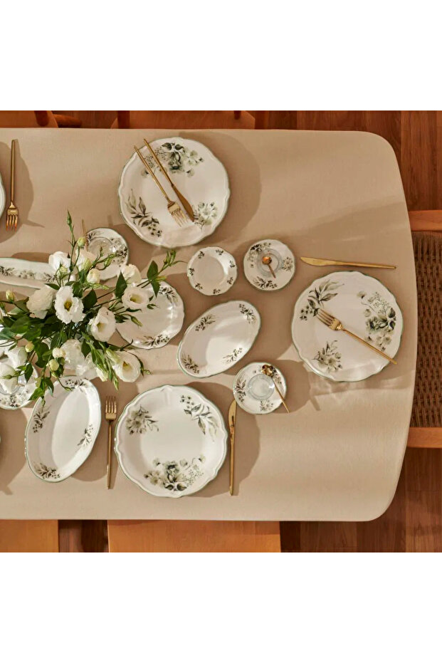 Julia 104 Parça 6 Kişilik Sofra Seti - 5