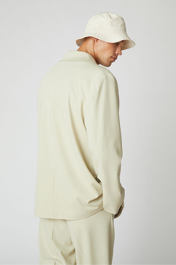 Oversize Kruvaze Ceket - 5