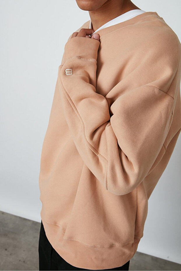 Oversize Basic Sweatshirt - 4