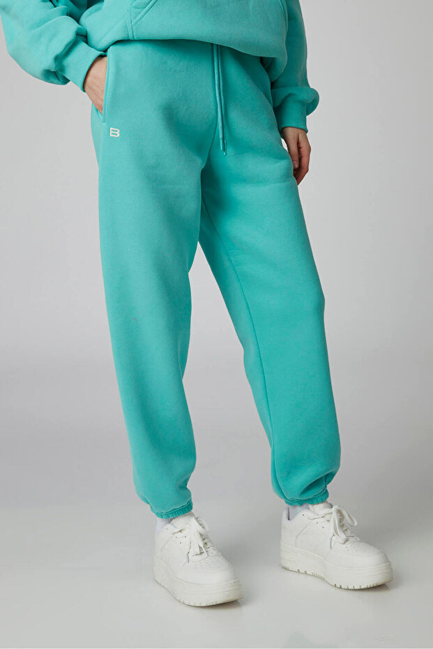 Lastikli Basic Jogging Pantolon - 2