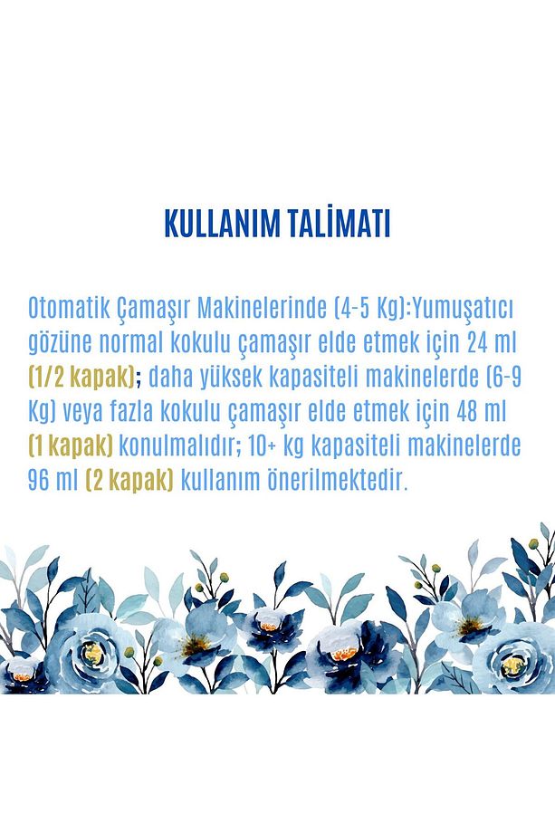 Konsantre Çamaşır Yumuşatıcısı Leylak & Ylang Ylang 1440 ml 60 Yıkama 4 Adet - 7