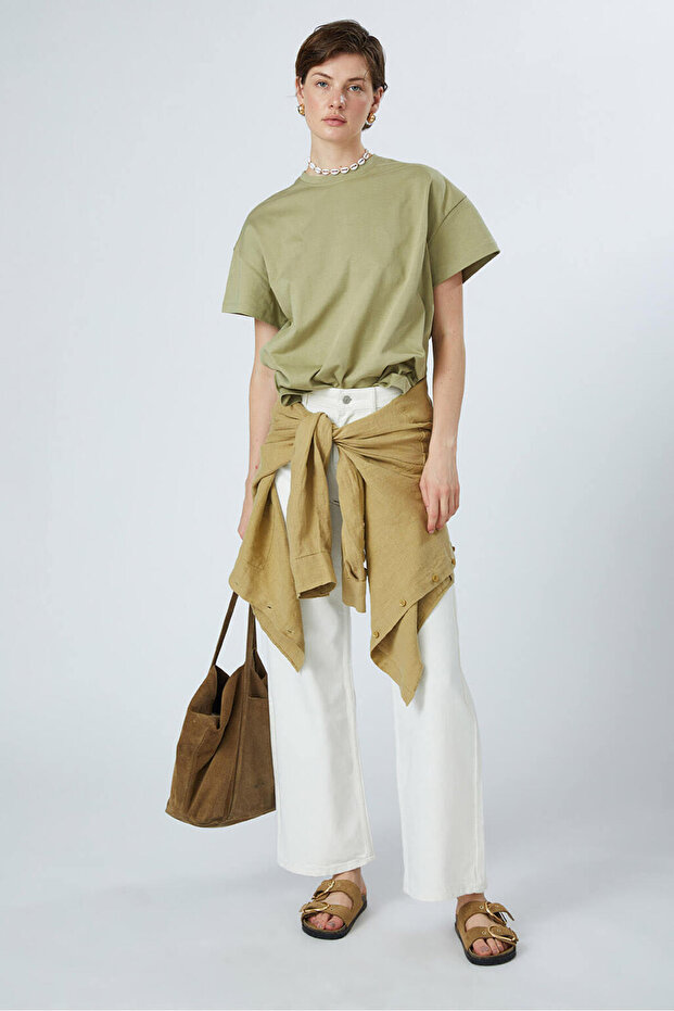 Oversize Kompakt Tshirt - 2