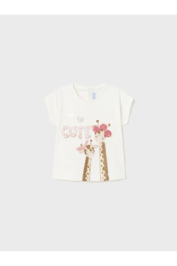 Baby Girl Short Sleeve T-Shirt 1009