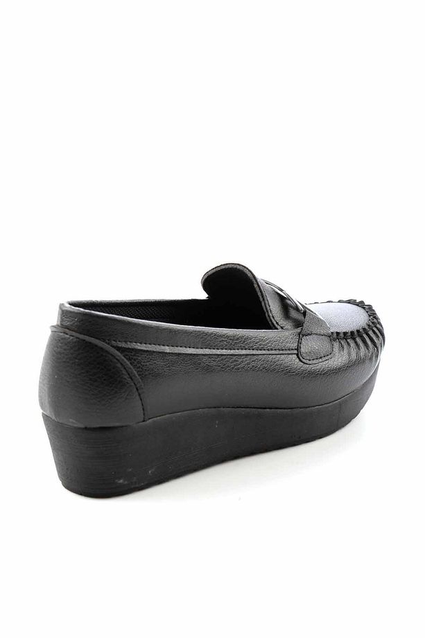 Siyah Kadın Loafer Ayakkabı K01797002109 - 4