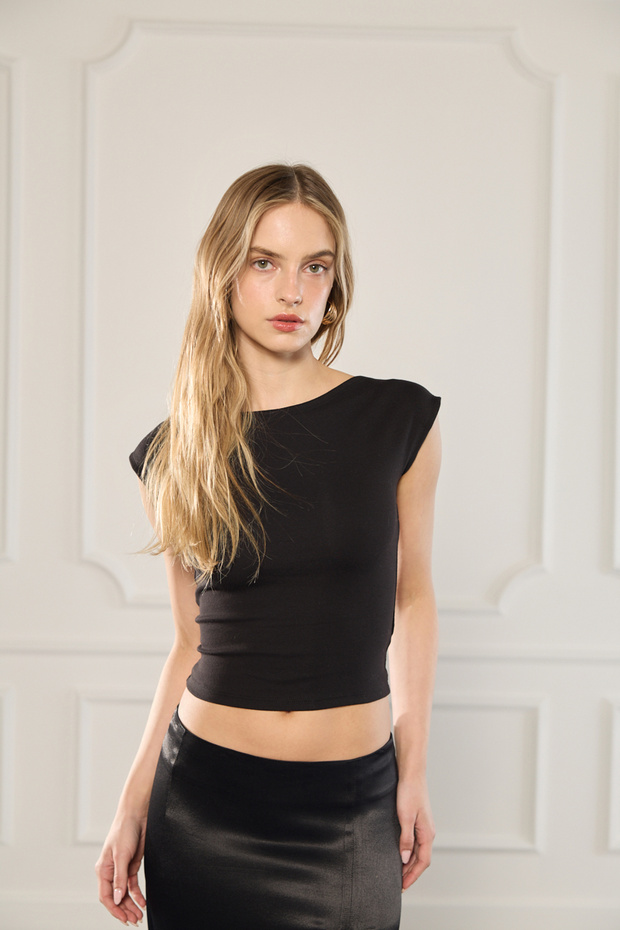 Sırt Dekolte Tshirt - 3