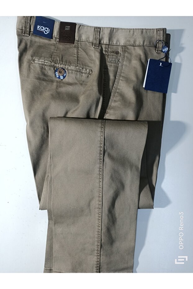 بنطلون كتان قطني - 1