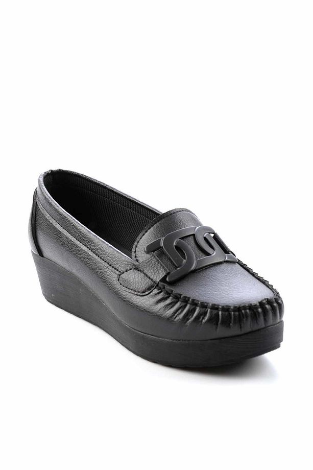 Siyah Kadın Loafer Ayakkabı K01797002109 - 3